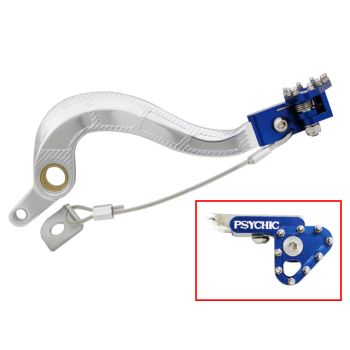 Psychic brakepedal YZ450F 10-15 blue