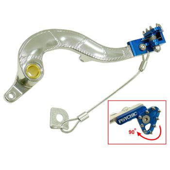 Psychic brakepedal YZ450F/WR450F blue