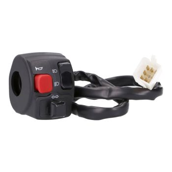 lüliti koost vasakpoolne OEM näidik, kaugtuli / lähituli, signaal Rieju MRT 50, 125 E4 2018 jaoks