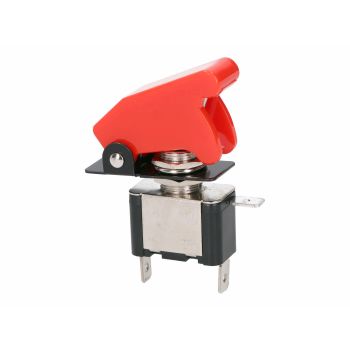 lüliti turvakorgi ja LED-iga - punane