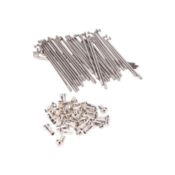 ratta kodarate komplekt roostevaba teras Valmistatud Saksamaal 143,5 mm M3.5 niplitega 16-tollise rehvi jaoks Simson S50, S51, S53, S83, Schwalbe, Sperber, Habicht jaoks