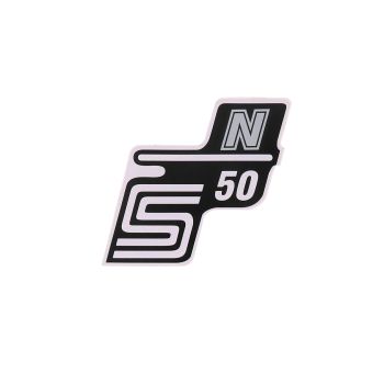 logo foolium / kleebis S50 N hõbedane Simson S50 jaoks