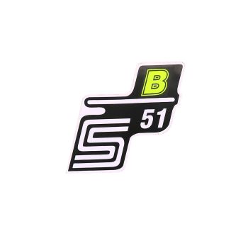 logo foolium / kleebis S51 B neoonkollane Simson S51 jaoks