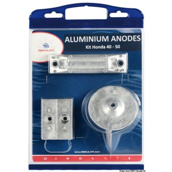 Osculati Anode kit Alu Honda 40/50hv