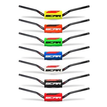 Scar Handlebar O² Ø28,6 (1 1/8") - 65/85 High Mini RC Style - with design color