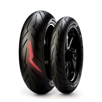 Pirelli Diablo Rosso III 120/70 ZR 17 M/C (58W) TL Fr. (D - Monster All)