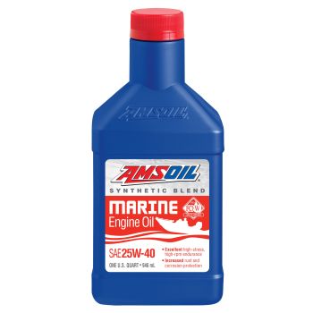 Amsoil 20W-40 Synthetic-Blend Marine Engine Oil 946ml