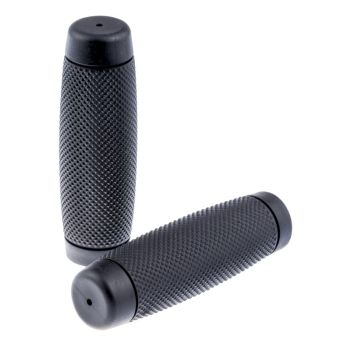 Handgrips Diamond cut Black for Ø 22 mm (7/8)