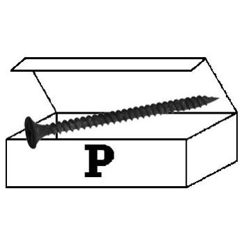 Kipsikruvi 3,5x45, tihe, 1000 tk