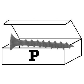 Kipsikruvi 3,9x51, harv, 1000 tk