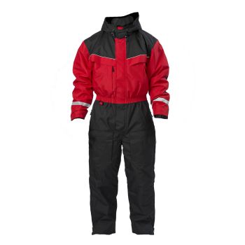 SnowPeople Safari overall red/black