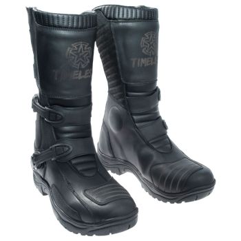TIMELESS Hillside, CE Boot black, leather, adventure