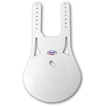 UFO Nummerpl?t veteran MX/Enduro 76-83 vit