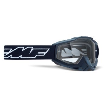 FMF POWERBOMB Goggle Rocket Black - Clear Lens