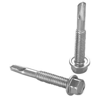 Puurkruvi 6,3x38, kuuskantpea 10 mm