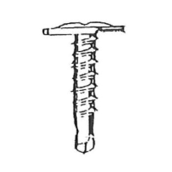 Kruvi, roostevaba, puurots kfr 4,2x19