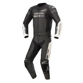 Nahk kombinesioon Alpinestars GP Force Chaser V2 2 PCS Black/White