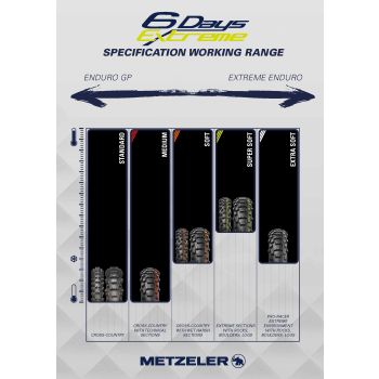 Metzeler MCE 6 Days Extreme 90/100-21 M/C 57M MST Super Soft Fr