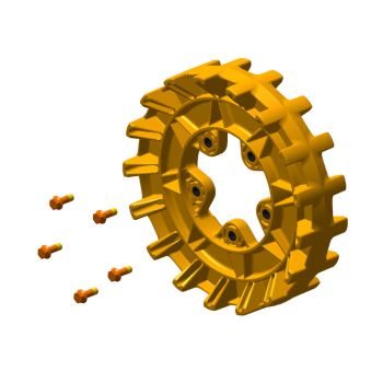 Camso Sprockets 17 teeth 4S, 5 bolt 3/8-16 x 1 1/4