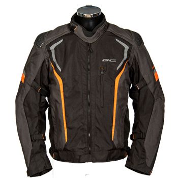 Grand Canyon Bikewear Textile Jacket Malibu Black/Grey/Orange
