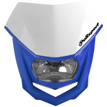 Polisport HALO Headlight White/blue