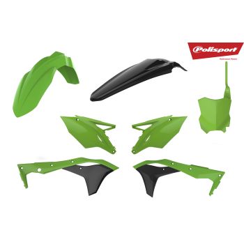 Polisport kit Kawasaki KX250F (17-18) Green/black