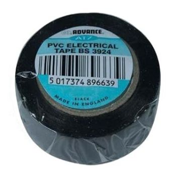 Elektriku teip, must, laius 30mm, 33m rullil