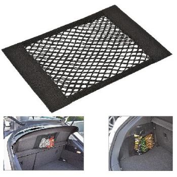 Võrktasku elastne must 40x25cm