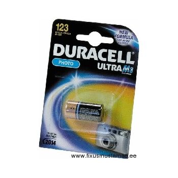 Patarei, duracell foto, cr123, 3v, liitium