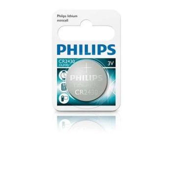 Tablett-patarei, philips, 3v, cr2430, 1tk