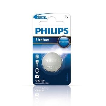 Tablett-patarei, philips, 3v, cr2450, 1tk