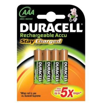 Aku,duracell, aaa,  4 tk, 800mah