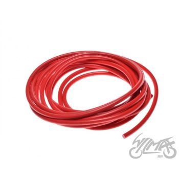 Süütepooli juhe, 5 meetrit, (DIAM. 6,5 mm), - punane