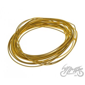 Juhe 1,00mm 10m, kollane/must