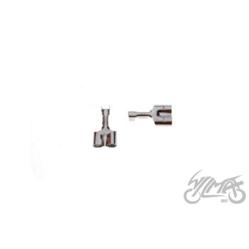 Klemm, kahe emase  pistikuga  3,5 mm (ümmargune), 100 tk pakis