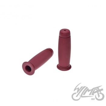 Gripid Vintage 1"+7/8" 124 mm, punane