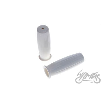 Gripid VINTAGE 1"+7/8" valge