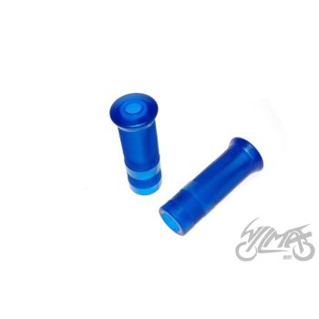 Gripid VINTAGE 1"+7/8" läbipaistev sinine