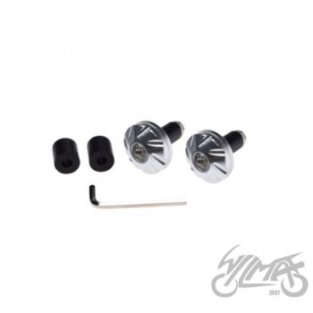 Leistangi raskused/otsa korgid - hõbedased