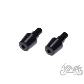 Leistangi raskused/otsa korgid - mustad, Yamaha m16x1.5