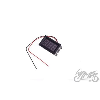 Pinge näidik 2.5-30v, punane