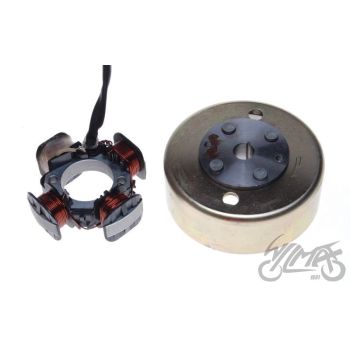 Süüte komplekt (magneeto+mähis), 4 pooli - Morini / TGB Suzuki