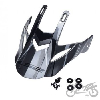 Nokk mx436 Evo Knight, titanium valge