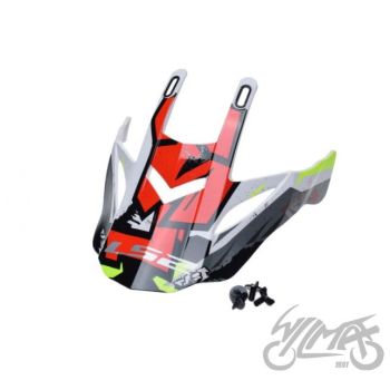 Nokk MX437 Evo Crusher, must-punane