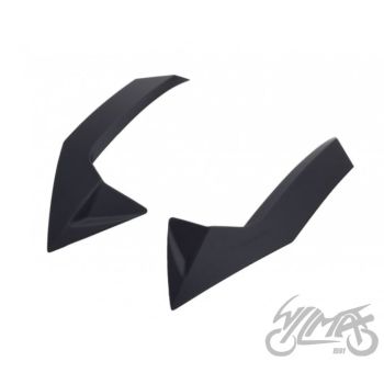 Ventilatsioon - tagumine, FF80, matt must