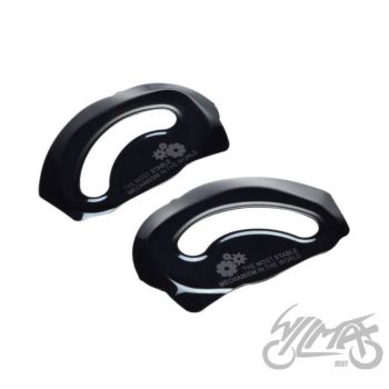 Lõuakaitsme mehhanismi osad FF900, must kroomitud