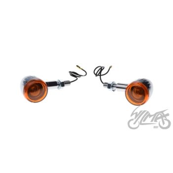 Suunatuli (paar), kroomitud, tilgakujuline ümbris, 12V 23W, M10 x 1,25mm