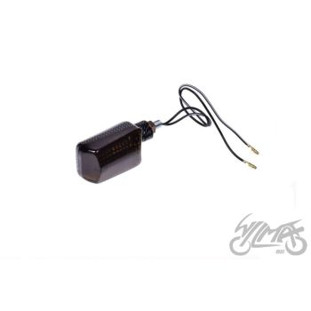 Suunatuli M8, 12V 23W, toonitud klaas, Carbon-look