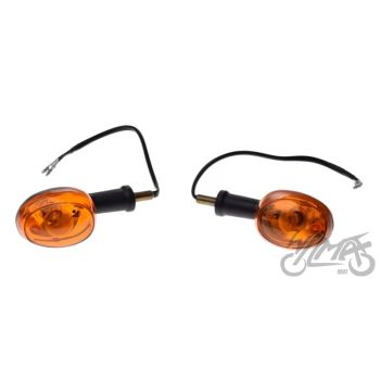 Suunatuli (paar) M10 x 1.25, oranž klaas