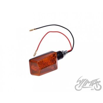 Suunatuli M8 x 1.25, 12V 10W - oranž klaas